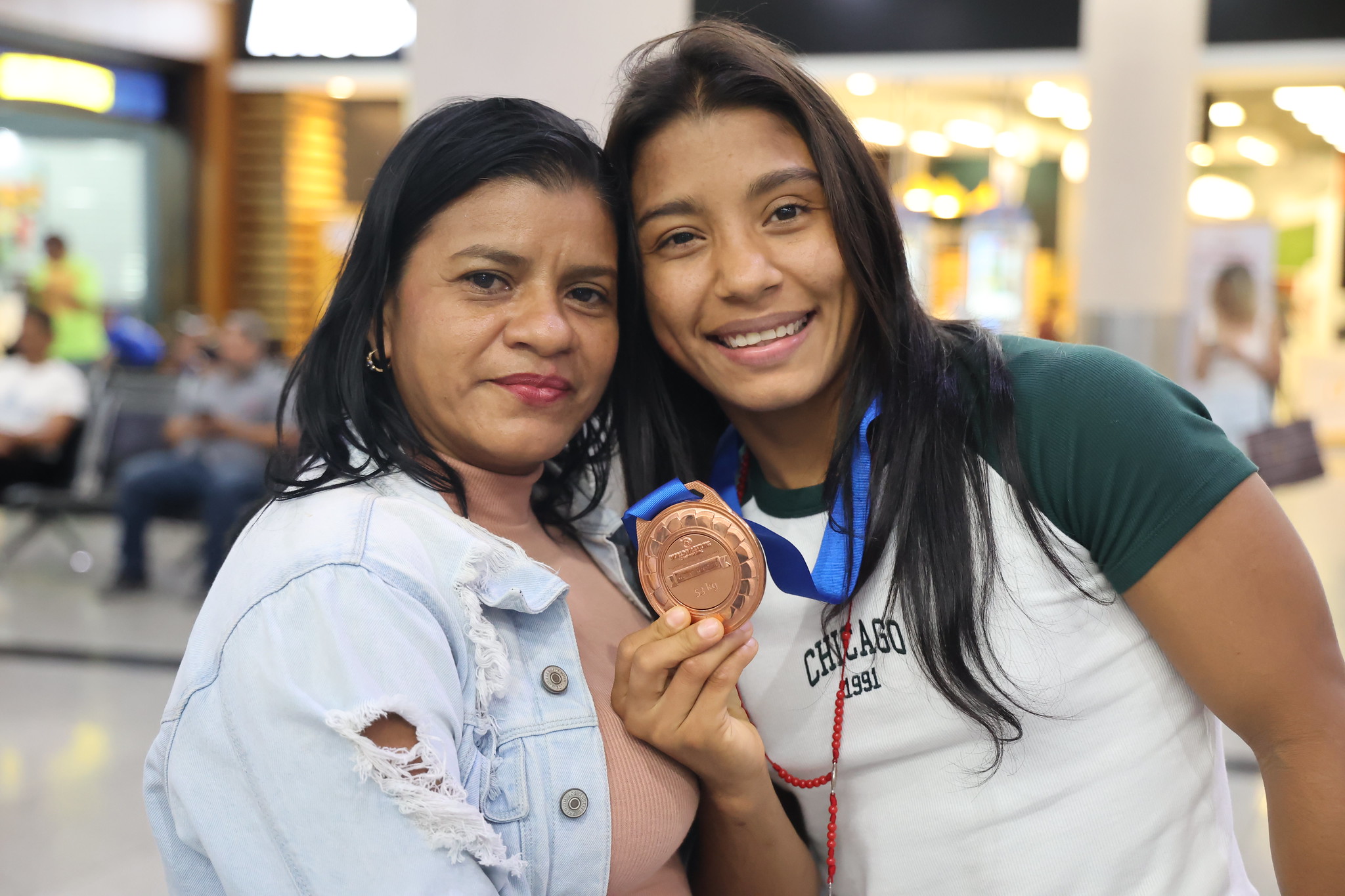 La Tigra ya está en casa con su medalla mundial Comité Olímpico