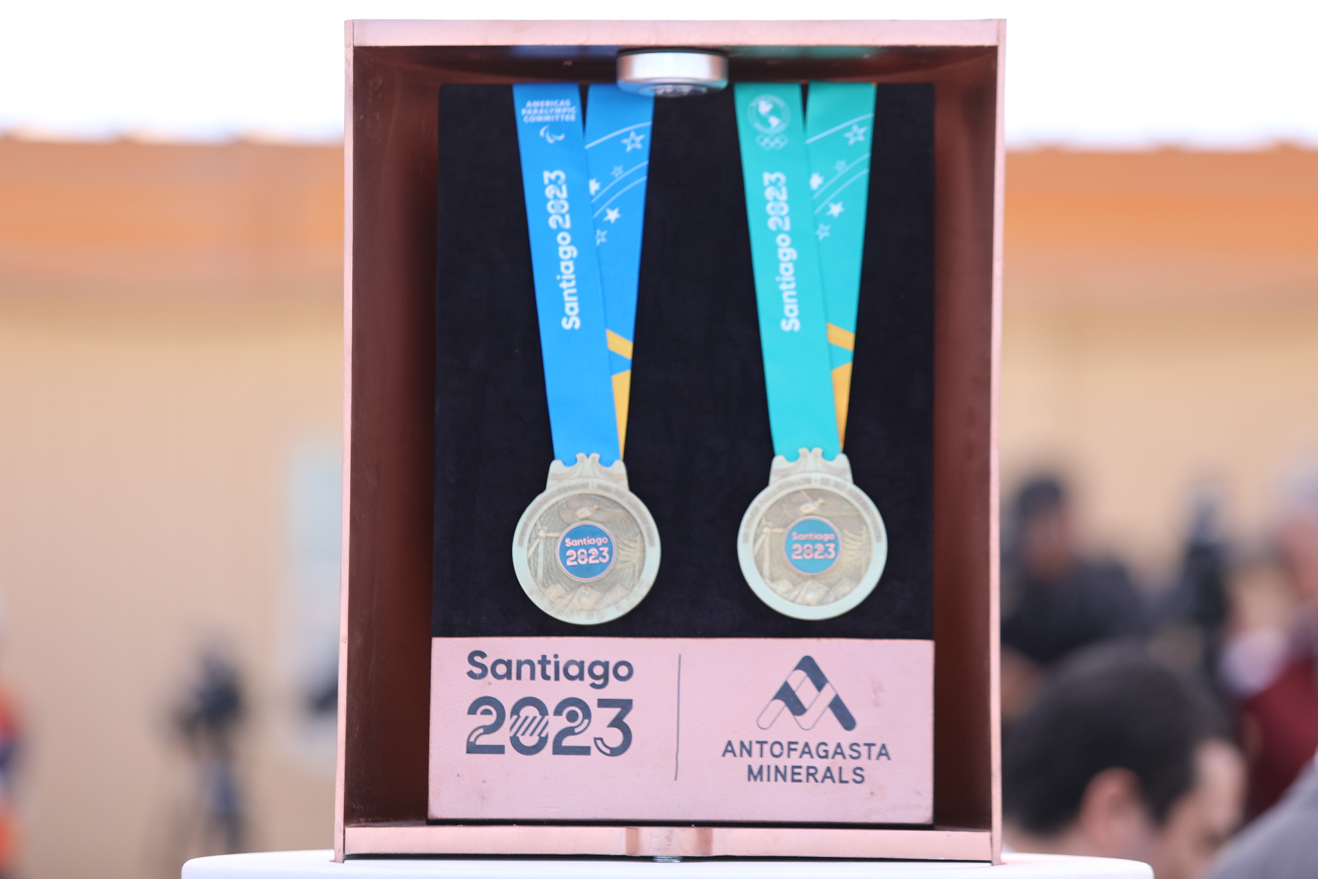 Santiago 2023 muestra sus medallas de Juegos Panamericanos Comité